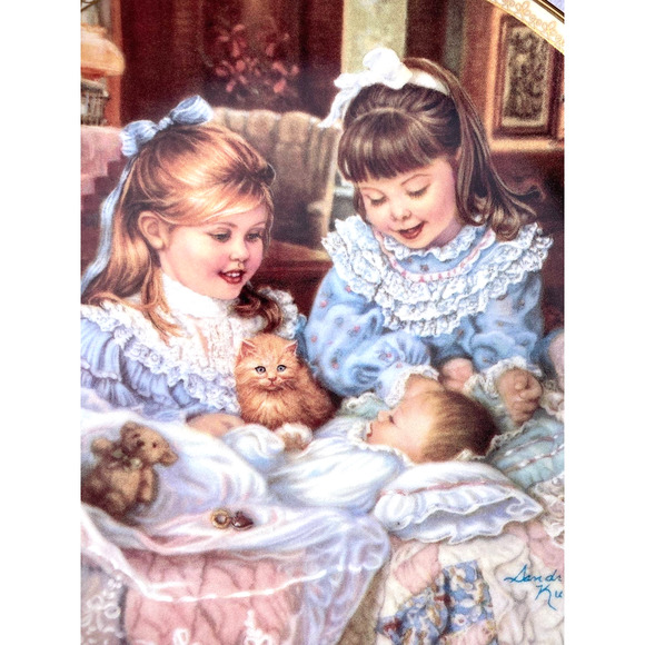 Sandra Kuck third in series of Sugar and Spice collection  -Little One Plate - Picture 4 of 5